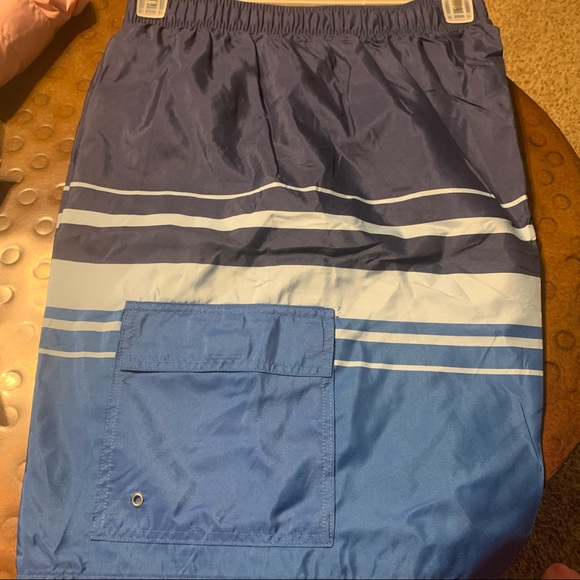 Swim Trunks Men's XL 2X XXL New Blue - Picture 3 of 4